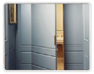 Pine frame Flush Door