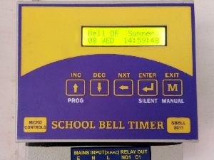automatic school bell timer