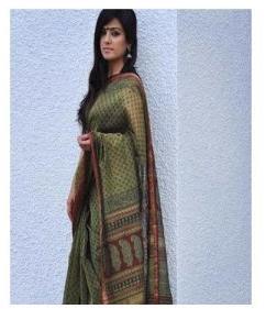 Maheshwari Bagh Print Saree