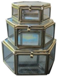 glass jewellery boxes