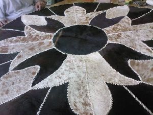 handmade leather rugs