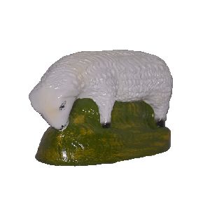 sheep fiber statue