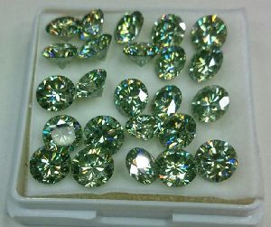 Green Moissanite Diamonds