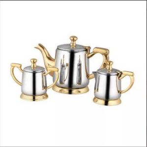 brass steel kettle set