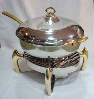 Steel chafing dish