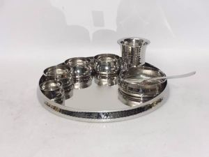 steel thali set