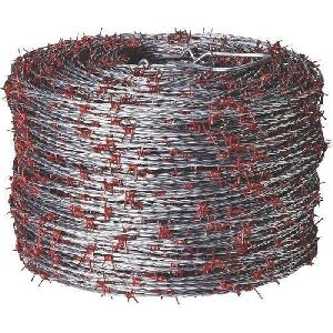 Silver Barbed Wire
