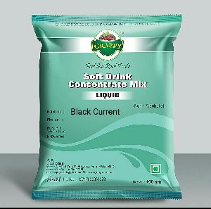 BLACK CURRENT SOFT DRINK CONCENTRATE MIX