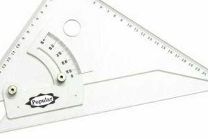 Adjustable Triangle Ruler