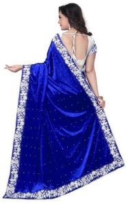 Chandni Blue Sarees