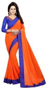 Mirchi Fenta Chiffon Lace Sarees