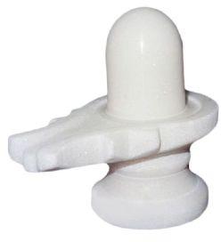 White Marble Shivling