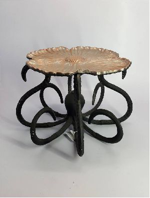metal furniture leg side table