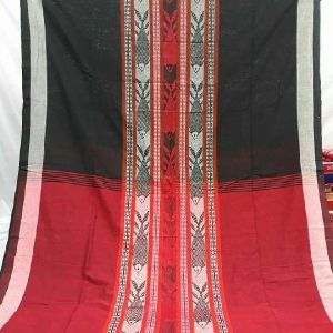 Fish motive cotton sarees