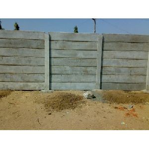 Grey RCC Compound Boundary Walls