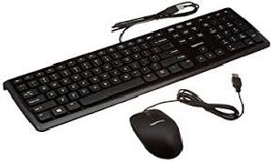 Wired Keyboard & Mouse