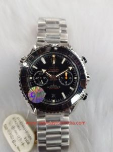 Omega Planet Ocean Chronograph Swiss ETA 2250 Valjoux Automatic Watch