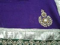 kundan wedding sarees