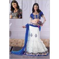 Jacquard Net Lehenga Choli with Dupatta