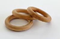 wooden curtain rings