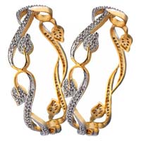 Penny Jewels Americon Diamond Bangle Set