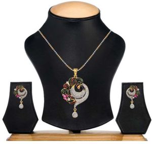 Penny Jewels Multicolour Alloy Pendant set