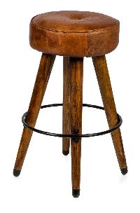 leather stools