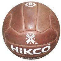 leather football