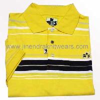 Yellow Color Half Sleeves T-shirt