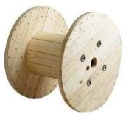 wooden cable reel