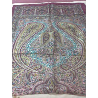 Kashmiri Silk Scarves Printed