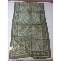 Kashmiri Silk Scarves Printed