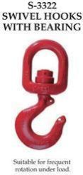 Crosby S 3322 Swivel Hooks with Bearing