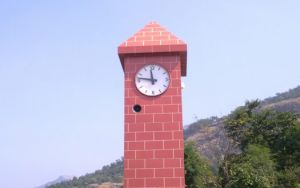 outdoor clock