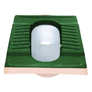 Green Orissa Pan Toilet Seat