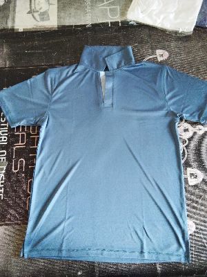 Blue Half Sleeve Polo T-Shirt