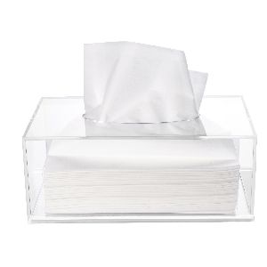 Acrylic Tissue box made with Imported Acrylic Material