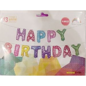 Inflatable Happy Birthday Banner