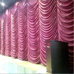 Auditorium Vertical Motorized Stage Curtain
