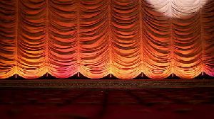 Automated Vertical Stage Curtain
