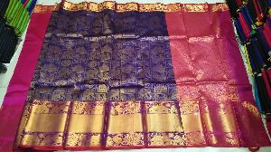 Kanchi Border Kuppadam Sarees