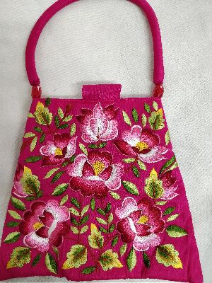 embroidery Triangle Bag