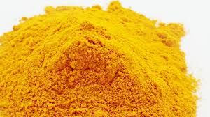 TURMERIC POWDER AND FINGER