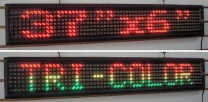 Tri Color Display Board