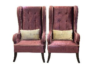 Royal Wing Chairs Set