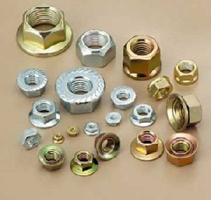 Brass Flanged Back Nuts