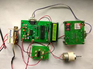 Gsm Based Dc Motor Speed And Direction Control