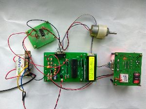 Gsm  Door Opening And Closing System