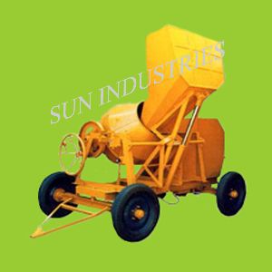 Concrete Mixer With hydraulic Hopper