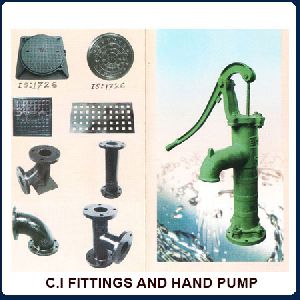 CI Fittings and Hand Pump